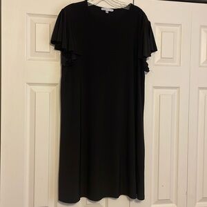 Annalee + Hope, black dress. It has great material and very comfortable.